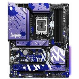 ASROCK Материнская плата Z790 LIVEMIXER Soc-1700 Intel Z790 4xDDR5 ATX AC`97 8ch(7.1) 2.5Gg RAID+HDMI+DP