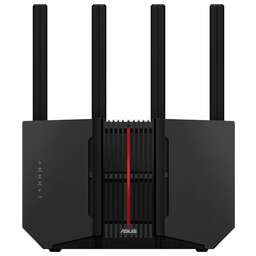 ASUS Wi-Fi роутер RT-BE92U, Wi-Fi 7, BE9700, 2.4/5/6ГГц, 3 LAN, 2 WAN/LAN, черный