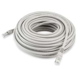 BURO Патч-корд UTP-6-20M-G UTP 4 пары cat.6 CCA molded 20м серый RJ-45 (m)-RJ-45 (m)