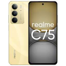 REALME 6.72" Смартфон C75 8/128Gb, RMX3941, NFC, IPS, 90Гц, 5828мAч, золотистый