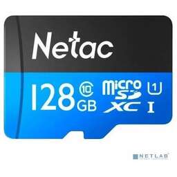 NETAC Micro SecureDigital 128GB microSDHC Class10 NT02P500STN-128G-R P500 + adapter