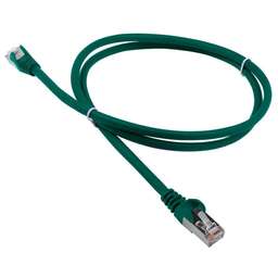 LANMASTER Патч-корд LAN-PC45/S5E-3.0-GN FTP RJ-45 вил.-вилка RJ-45 кат.5E 3м зеленый LSZH