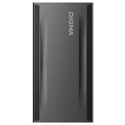 DIGMA Накопитель SSD USB3.2 Gen2x2 1TB DGSM8001T2MGG MEGA X 1.8" темно-серый