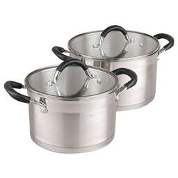 POMIDORO POMI D'ORO PSS-640029 Caro Набор кастрюль 20см и 24см с крышками