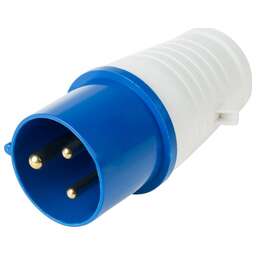 REXANT Вилка 023 переносная 2Р+РЕ 32А 220В IP44
