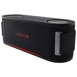 LG Колонка порт. Xboom Bounce Google Assistant/Siri черный 40W 2.1 BT 4700mAh