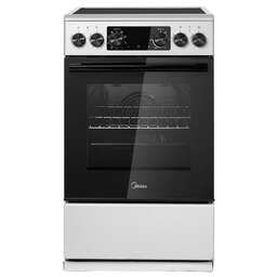 MIDEA Электрическая плита MFO-D4E20T9E(SL), стеклокерамика, электрическая, без крышки, серый/черный