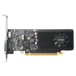 ZOTAC Видеокарта PCI-E 3.0 1030 2GB LP GDDR5 NVIDIA GeForce GT 1030 2Gb 64bit GDDR5 1227/6000 HDMIx1 HDCP Ret low profile