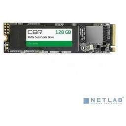 CBR SSD-128GB-M.2-LT22, Внутренний SSD-накопитель, серия Lite , 128 GB, M.2 2280, PCIe 3.0 x4, NVMe 1.3, SM2263XT, 3D TLC NAND, R/W speed up to 1800/5