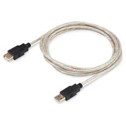 BURO Кабель-удлинитель USB2.0-AM-AF-S USB A(m) USB A(f) 1.8м