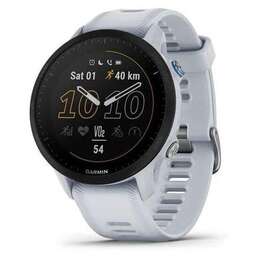 GARMIN Смарт-часы Forerunner 955, 33мм, 1.3", белый/черный [010-02638-31]