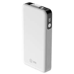 CACTUS Внешний аккумулятор (Power Bank) CS-PBFSPA-10000, 10000мAч, белый