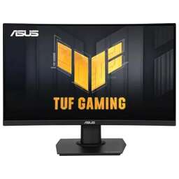 ASUS 23.6" Монитор TUF Gaming VG24VQER, 1920x1080, VA, 180Гц, 2хHDMI, 1хDP, изогнутый, черный [90lm0af0-b01170]