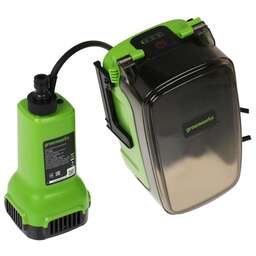 GREENWORKS Насос бочковой G24SWP 100Вт 1800л/час (3401007)