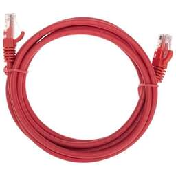 REXANT Патч-корд U/UTP, CAT 6, RJ45-RJ45, 26AWG, LSZH, красный, 2м