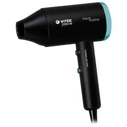 VITEK Фен VT-1324 2200Вт черный/зеленый