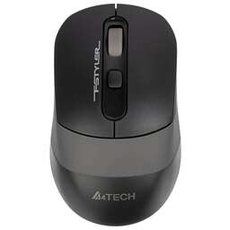 A4TECH Мышь Fstyler FG10S черный/серый оптическая 2000dpi silent беспров. USB для ноутбука 4but (FG10S GREY)