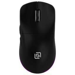 OKLICK Мышь беспроводная 900GMW, игровая, Bluetooth/Радио, оптическая, USB, 26000dpi, черный Сенсор PixArt PAW3395. Три режима подключения - 2,4G + BlueTooth + провод, 600 mAh, 50 млн кликов, RGB. ПО