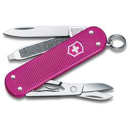 VICTORINOX Нож перочинный Classic SD Alox Flamingo Party (0.6221.251G) 58мм 5функц. подар.коробка