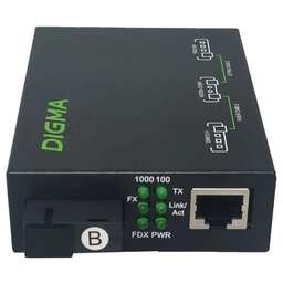 DIGMA Медиаконвертер DMC-1G53-20B