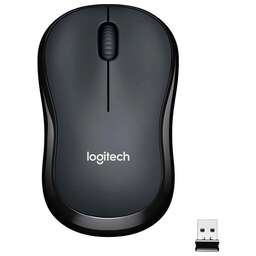 LOGITECH Мышь Silent M220 темно-серый оптическая 1000dpi silent беспров. USB 2but (910-004878)