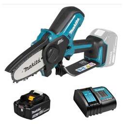 MAKITA Цепная пила DUC101SF, 18В, 3Ач, с одним аккумулятором