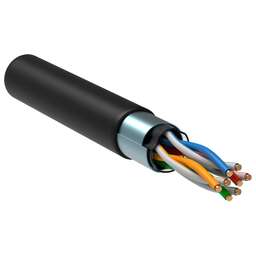 ITK Кабель информационный LC3-C5E04-339 кат.5E FTP 4 пары 24AWG LDPE внешний 305м черный