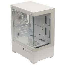 ACCORD Корпус ACC-ZCU2W белый без БП mATX 5x120mm 2xUSB2.0 1xUSB3.0 audio bott PSU