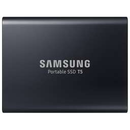 SAMSUNG Внешний диск SSD T5 MU-PA1T0B/WW, 1ТБ, черный
