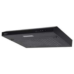 HOMSAIR Вытяжка козырьковая Horizontal 60, управление ползунковое, черный [ут000010853]