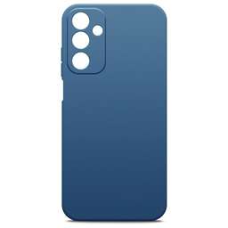 BORASCO Чехол (клип-кейс) Microfiber Case, для Samsung Galaxy A15, синий [72893]