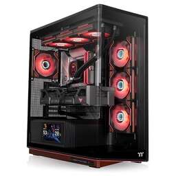 THERMALTAKE Корпус Stage 500 TG черный без БП E-ATX audio bott PSU