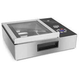CASO Вакуумный упаковщик камерный VacuChef Slim-Line, 400Вт, серебристый