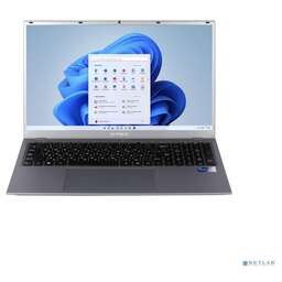 IRBIS SmartBook 17NBP02 17.3" FHD (1920x1080) IPS 300cd,Ultra 7 155U,32Gb,1Tb SSD,Wi-Fi 6+BT5.2,45Wh,FP,TPM 2.0,1 type C full function,2.2kg,Grey,1y,Win11Pro