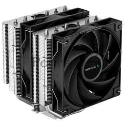 DEEPCOOL Вентилятор для процессора AG620 Socket 115X/1700/1200/1366/2011/2066/AMD, 120mm, 1850rpm, 29,4 дБ, 260W, PWM 4-pin, Cu (R-AG620-BKNNMN-G-1)