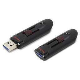 SANDISK 128GB Cruzer Glide черный USB3.0 (SDCZ600-128G-G35)