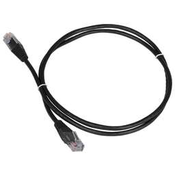 LANMASTER Патч-корд TWT-45-45-20-BK UTP RJ-45 вил.-вилка RJ-45 кат.5E 20м черный ПВХ