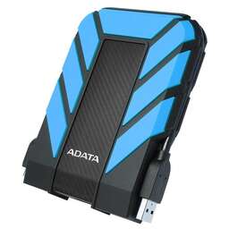 ADATA Жесткий диск внешний HD710 Pro AHD710P-2TU31-CBL 2TB 2.5" USB 3.1, IP68, Shock Sensor, Blue, Retail (460677)