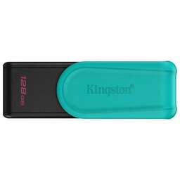 KINGSTON Флеш Диск 128GB DataTraveler Exodia S DTXS/128GB USB3.0 бирюзовый/черный
