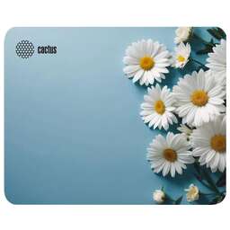 CACTUS Коврик для мыши Daisies ткань, 250х200х3мм [cs-mp-d07s]