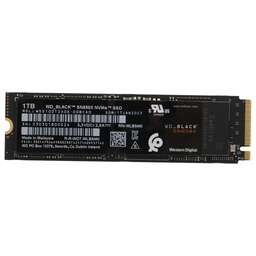 WD Накопитель SSD PCIe 4.0 x4 1TB S100T2X0E Black SN850X M.2 2280
