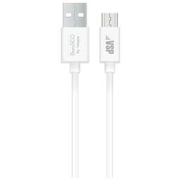 BORASCO Дата-кабель USB - microUSB 2А 1М белый (34849)