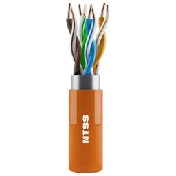 NTSS Кабель информационный -IN-FTP4-5E-LSZH-OR кат.5E FTP 4 пары 24AWG LSZH внутренний 305м оранжевый