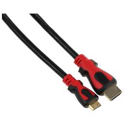 NONAME Кабель аудио-видео HDMI (m) - Mini HDMI (m) , ver 1.4, 2м, ф/фильтр, черный