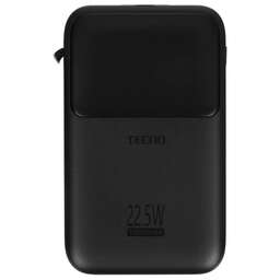 TECNO Внешний аккумулятор (Power Bank) Pocket S101Q, 10000мAч, черный