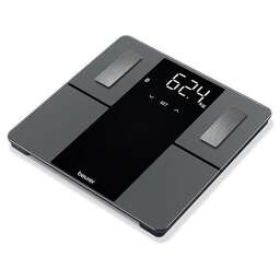 BEURER Напольные весы BF 500 Super Black Edition, до 180кг, цвет: черный [760.11]