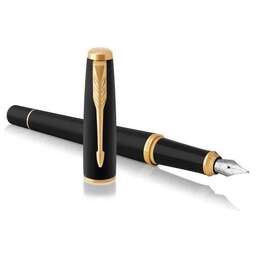 PARKER Набор ручек Urban Core FK200 (CW2093381) Muted Black GT руч.пер./руч.шар. ст.нерж. подар.кор