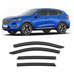CORSAR Дефлекторы Haval F7 I 19-24 кроссовер, нак., 4шт