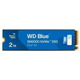 WD SSD накопитель Blue SN5000 2ТБ, M.2 2280, PCIe 4.0 x4, NVMe, M.2 [ s200t4b0e]