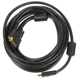 NINGBO Кабель DVI-D (m) HDMI (m) 5м феррит.кольца